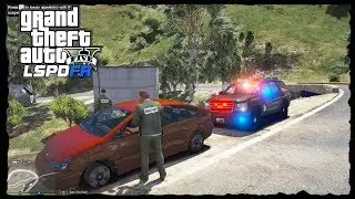 LSPDFR | Día 383 | UNIDAD DE TRAFICO - PARANDO A UN COCHE EN MAL ESTADO
