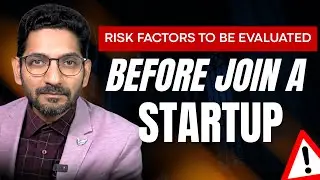 Startup Risks Explained | Should You Join a Startup in Mid-Career? (Stability vs Growth Framework)