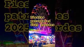 Fiestas patronales 2025 #ruedas #elsalvador #lourdes
