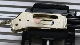 Henry Brass Lever Action Rifle Fiber Laser Deep Engraving