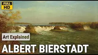 Albert Bierstadt: A collection of 10 artworks with title and year, 1880-1888 [HD]