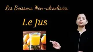 Non-alcoholic drinks & beverages in French language (vocabulary french) Part-1