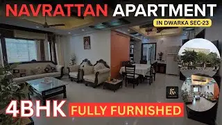 4BHK Apartment For Sale | Navrattan Apartment Dwarka Sector-23 | With Bharat Vandana Park View