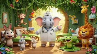 Jungle Doctor Adventure | Fun Animal Care Story for Toddlers to Watch and Learn