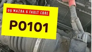 Code P0101 Mazda 6, How to Clean Mass Air Flow Sensor