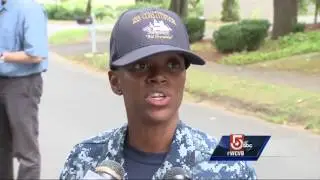 Local war hero whose sacrifice helped change Navy honored on 92nd birthday