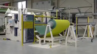 Menzel Two-Stage Open-Width Bleaching Range /  Zweistufige Breitbleichanlage