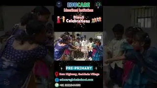 ✨Little ones spreading Diwali joy at Educare Global Campus! 🪔💫 #shortsfeed #educareglobal #shorts