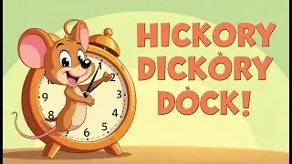 Hickory Dickory Dock funny kids poem! Cute mouse, ticking clock &  Watch now only on Jumbo Bell!