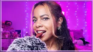 ASMR ✨ Eating Your Face for One Hour 🥄 😌 Wooden Spoon Mouth Sounds