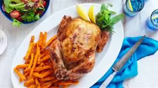 Summer roast chicken