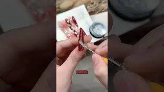 Snake-Inspired Gem Nail Art 🐍✨ | Easy DIY Serpent Charm Tutorial