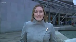 BBC Scotland reporter says all parties have divisions on gender rescgnition but she only names SNP.