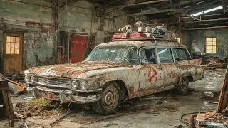 Asmr Car Restoration! Full Restoration of a Ghostbusters Ecto-1 from Total Disrepair to Looking New