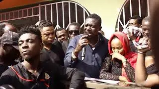 Bill Asamoah’s tribute at Maame Serwaa’s mother’s funeral