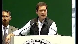 Rahul Gandhi Attacks PM Modi Over Demonetisation At Congress Convention