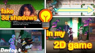 RoseWars Devlog4 - How did I fake 3d shadows in my 2d game?