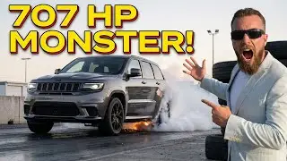 Supercharged family SUV ??....A Jeep Trackhawk review  #v8 #Supercharged #jeep