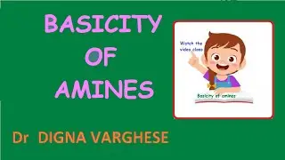 BASICITY OF AMINES
