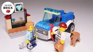 LEGO Полицейский отряд с собакой 60241