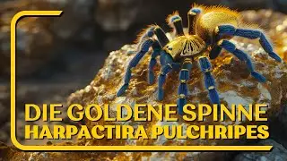 Die goldene Spinne - Harpactira pulchripes