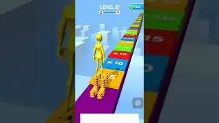 Skater stacker level twenty one completed playing in iPhone