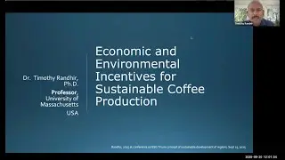 Economic and Environmental Incentives for Sustainable Coffee Production