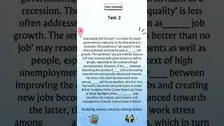 PTE Reading Practice Fill in the blank 50 - Must Practice
