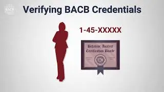 Verifying BACB Credentials