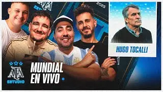 HUGO TOCALLI en AFA ESTUDIO MUNDIAL con Seba Varela, Sebas, Ficha y El Gordis | EN VIVO