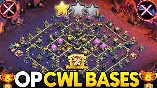 OP CWL TH17 BASE LINK | НОВАЯ ANTI 2 STAR TH17 CWL & WAR BASE LINK | TH17 ANTI ROOT RIDER WAR BASE