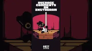 Average Comments on Youtube versus Average Comments on Instagram - Pixel Art Animation meme