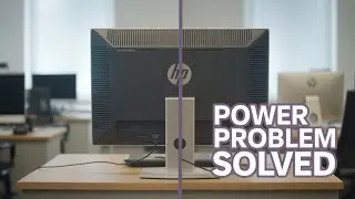 How To Repair HP Monitor V194 Power Problem | Created by Afjal Hossain