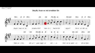 Dey&eth;i, hvar er n&uacute; broddur t&iacute;n
