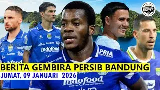 Alhamdulillah, Berita Menyenangkan Hadir Untuk Bobotoh 🔵 Berita Persib Terbaru 🔵 09 Januari 2026