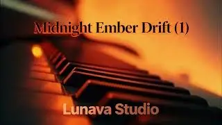 Dark Warm Ambient Piano(1) | Quiet Night Music for Deep Rest & Sleep #lunavastudio #calmmusic #music