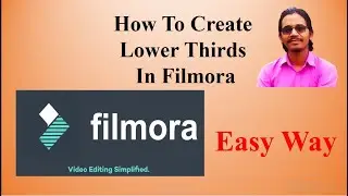 How to make॥ lower 3rds॥ in filmora 9|| फिलमोरामा lower thirds कसरी बनाउने ...................