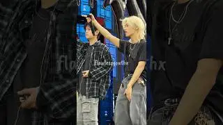 throwback my babies hehe~ #dominATE_BANGKOK #tb #댕냥 #Seungmin #Felix #Yongbok #StrayKids #승민 #필릭스