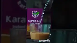 unboxing karak tea sachet