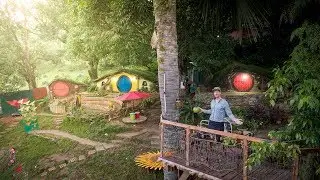 HOBBIT HOLES IN THE PHILIPPINES (Drone Shots Level up + Crash!)