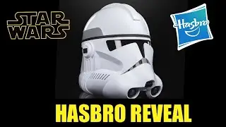 REVEAL.Star Wars The Black Series Phase II Clone Trooper Helmet