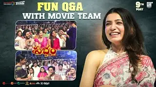 Subham Pre Release Event | Fun Q&A with Movie Team | Samantha | Harshith Reddy | Telugu Dhamaka