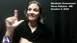 ASL V-News: JOINT STATEMENT FROM PREMIER HEATHER STEFANSON, INDIGENOUS RECONCILIATION AND...