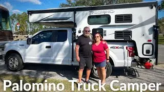 Palomino 1251 Soft Side Truck Camper Tour - Ford F-150 - EdelKampers