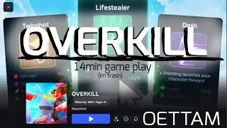 14min Game Play Of Me Playing “OVERKILL” (im trash)
