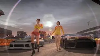 Need For Speed ProStreet: beating Ryo Watanabe with starter Nissan 240sx