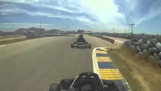 F100 Karters Round 5 Apex July 12, 2015, FK1 Masters, Heat1 - Vince Lefevre