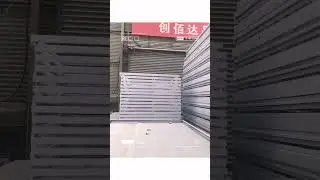 Folding container house factory