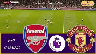Arsenal Vs Manchester United | Epic EPL Showdown | PES 21 Simulation