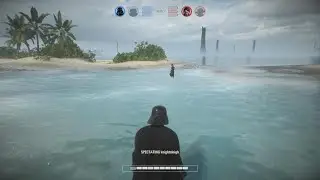 1v1 duel my teammate darth vader vs anikin